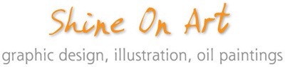 Shine on Art, Graphic Design by Murray Sease, Bluffton, South Carolina Logo